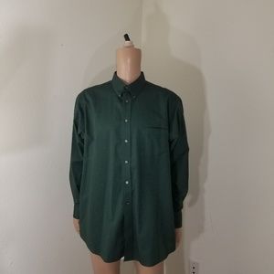 Bill Blass Men's Wrinkle Free Oxford Dress Shirt